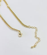 18K Gold Filled Cuban Curb Chain, Finished Necklace Chains, Flat Curb, Cuban Curb, Chain Jewelry, Chain Jewelry, CH304B